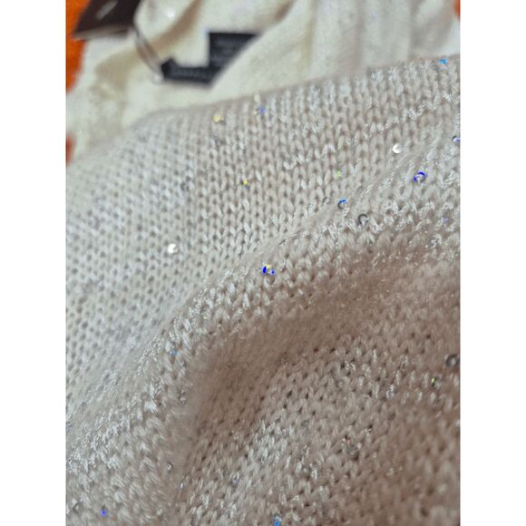 NWT Armani Exchange loop scarf with Crystals - Picture 2 of 10